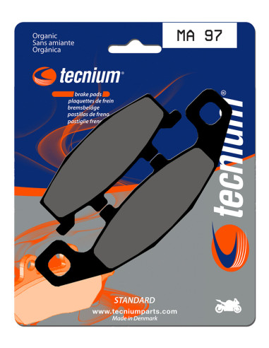 TECNIUM Street Organic Brake pads - MA97