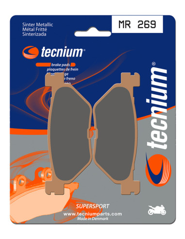 TECNIUM Street Performance Sintered Metal Brake pads - MR269