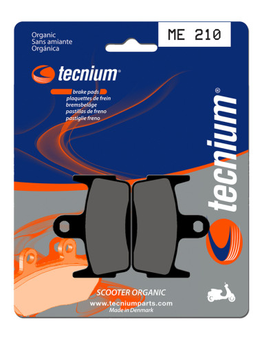 TECNIUM Scooter Organic Brake pads - ME210