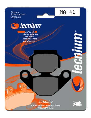 TECNIUM Street Organic Brake pads - MA41