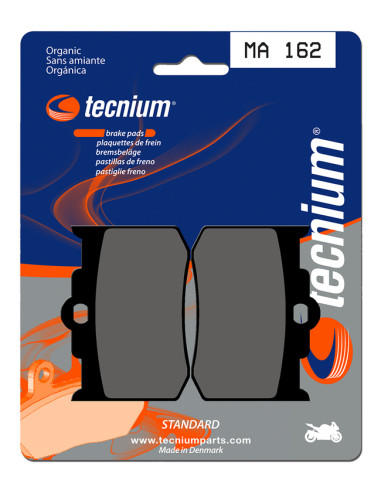 TECNIUM Street Organic Brake pads - MA162