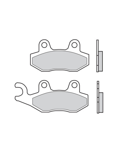 BREMBO Scooter Sintered Metal Brake pads - 07076XS