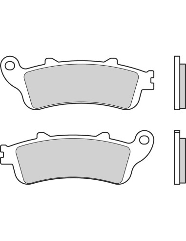 BREMBO Street Carbon Ceramic Brake pads - 07HO4308