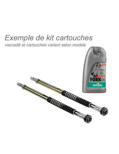 BITUBO Fork Cartridge Kit + MOTOREX Fork Oil Yamaha R6