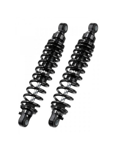 BITUBO WME02V2 Twin Rear Shock Absorbers - Black