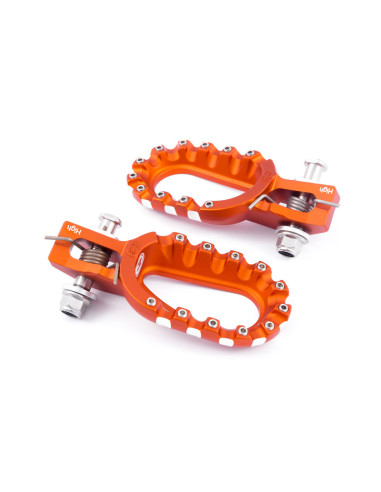 S3 Curve Low Footrests Orange KTM/Husqvarna