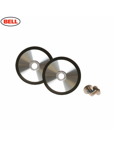 BELL Bullitt Brushed Silver Shield pivot screw kit