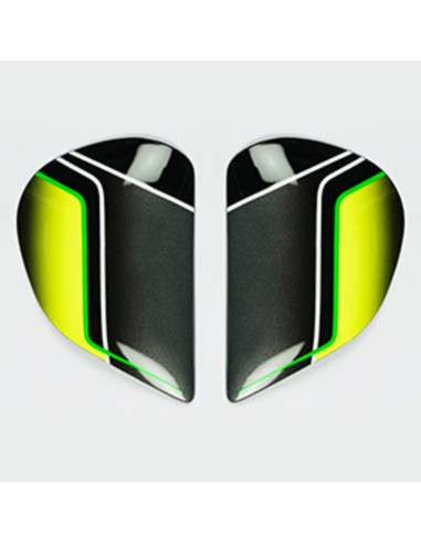 PLATINE ECRAN ARAI SAJ ELECTRIC GREEN CASQUE INTEGRAL