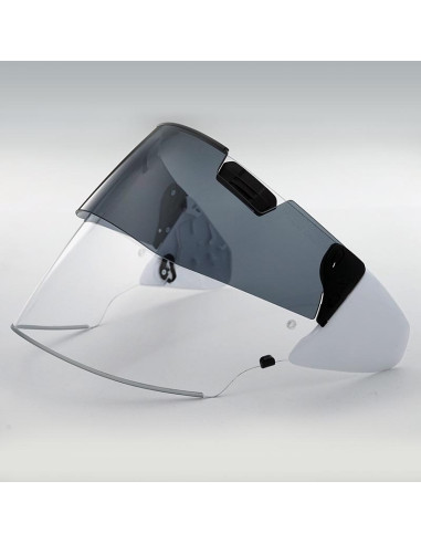 Kit ARAI PSS avec visière solaire intégrée Diamond White