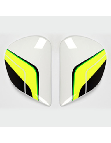 ARAI Holder Set Super AdSis J (LRS) Flow Green for Axces II Helmets