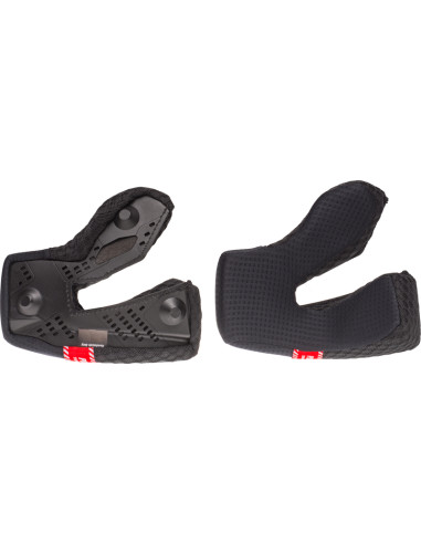 BELL Moto-10 Cheek Pad - Black 40mm