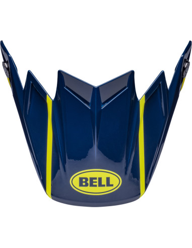 BELL Moto-9S Flex Off-Road Peak - Sprint Gloss Blue/Yellow