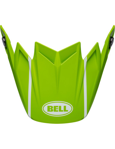 BELL Moto-9S Flex Off-Road Peak - Sprint Gloss Green/Yellow