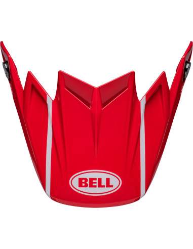 BELL Moto-9S Flex Off-Road Peak - Sprint Gloss Red/Black