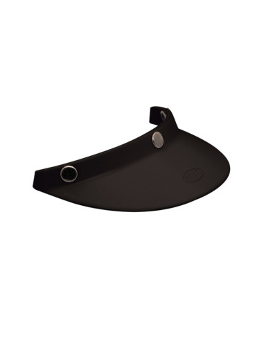 BELL Custom 500 3-Snap Visor Black