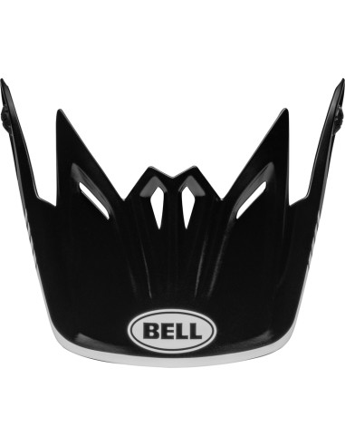 BELL Moto-9 Youth Mips Off-Road Peak - Louver Black/White