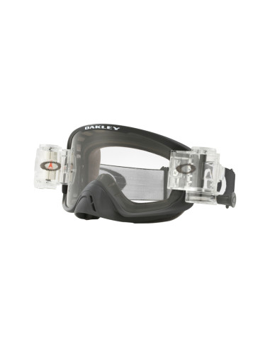 OAKLEY O Frame 2.0 Pro MX Goggle Race-Ready Roll-Off Matte Black Clear Lens