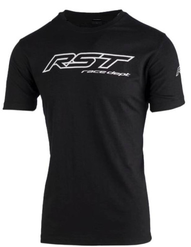 RST Race Dept Logo T-Shirt - Black Size XXL