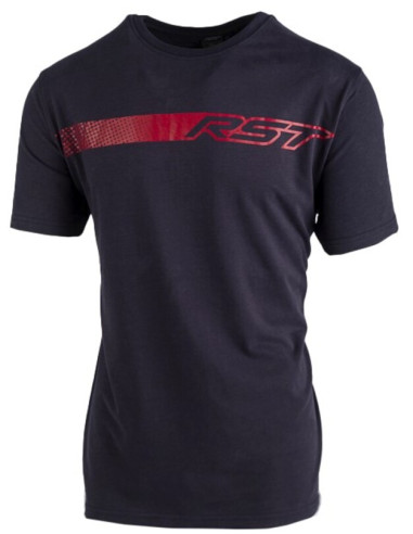RST Fade T-Shirt - Navy/Red Size S
