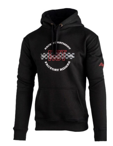 RST Race Dept Logo Hoodie - Black Size 3XL