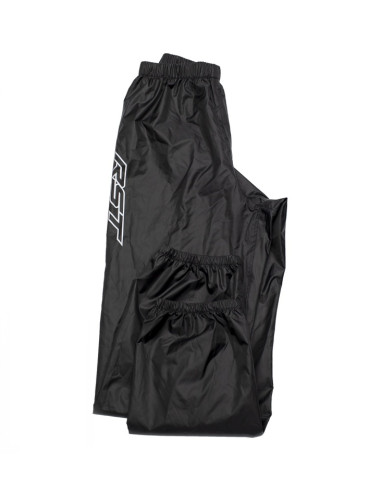 RST Lightweight Waterproof Rain Pants - Black Size 3XL