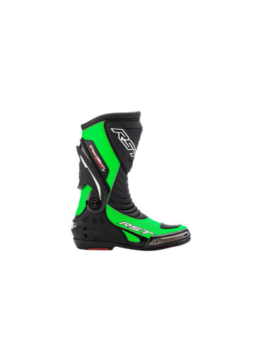 RST Tractech Evo 3 Sport Boots - Neon Green Size 44
