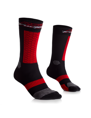 RST Tractech Socks - Black/Red Size M