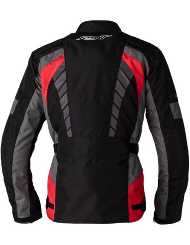 RST Alpha 5 CE Textile Jacket - Black/Red Size XL
