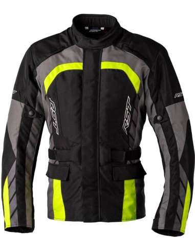 Veste RST Alpha 5 CE textile - noir/jaune fluo taille S