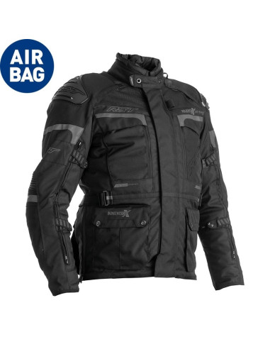 RST Adventure-X Airbag Jacket Textile - Black Size 4XL