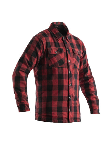 RST x Kevlar® Lumberjack Jacket Textile - Red Size XS