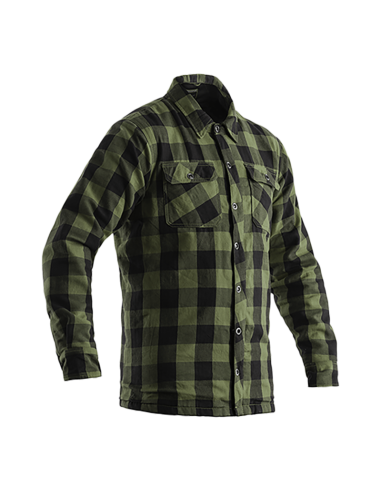 RST x Kevlar® Lumberjack Jacket Textile - Green Size XL