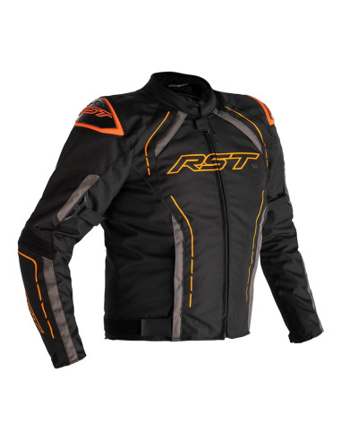 RST S-1 Jacket Textile Black/Grey/Orange Size M
