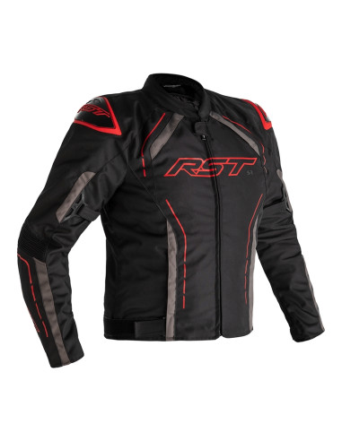 RST S-1 Jacket Textile Black/Grey/Red Size 3XL