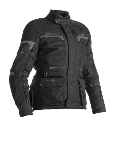 RST Adventure-X CE Women Jacket Textile - Black Size L