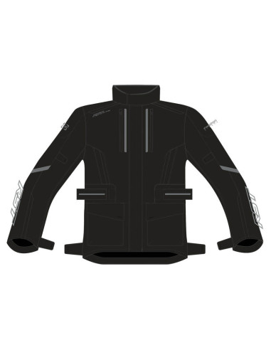 RST F-Lite Jacket Textile Black Women Size 3XL