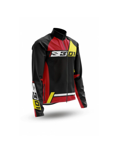 S3 Collection 01 Jacket - Black/Red Size L