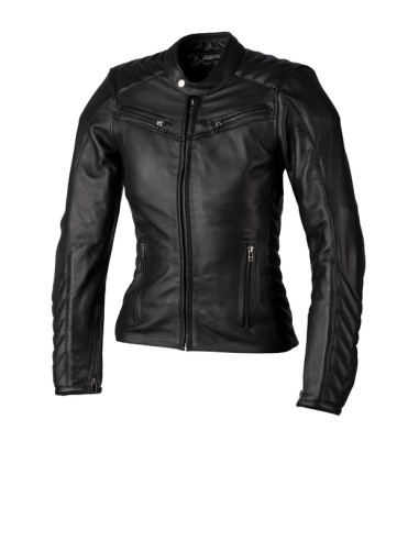 RST Ladies Roadster 3 CE Leather Jacket - Black Size S