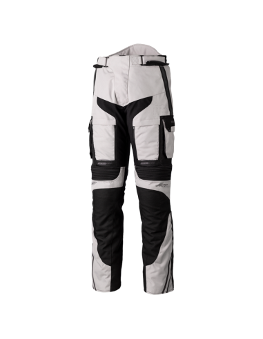 RST Pro Series Adventure-X CE Textile Pants - Silver/Black Size XXL