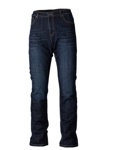 RST x Kevlar® Straight Leg 2 CE Reinforced Textile Pants - Dark Blue Denim Size M Long Leg