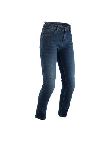 RST x Kevlar® Tapered-Fit CE Reinforced Ladies Textile Jean - Midnight Blue Size L Short Leg