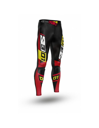 S3 Collection 01 Pants - Black/Red Size 44
