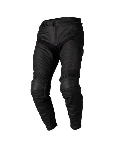 RST S1 SPORT CE Leather Pants - Black/Black Size S Long Leg