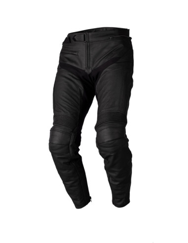 Pantalon RST S1 SPORT CE cuir - noir/noir taille 3XL long