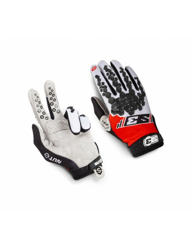 S3 Nuts Gloves - Red Size L