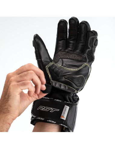 Kangaroo leather hot sale motorcycle gloves