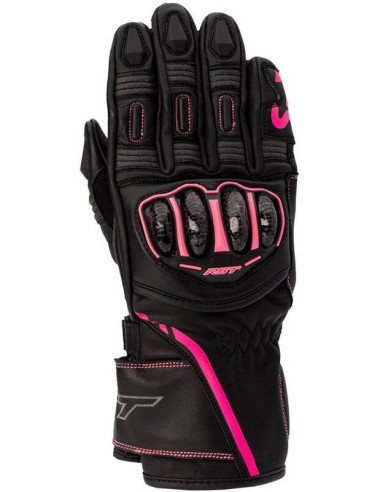 RST Ladies S1 CE Gloves - Neon Pink Size 7