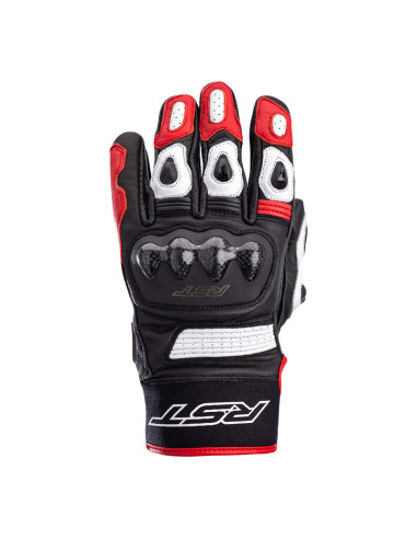Gants RST Freestyle II cuir rouge taille L