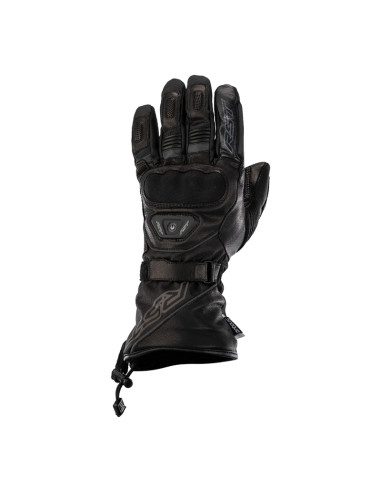 RST Paragon 6 Heated Waterproof Gloves Leather/Textile Black Size S