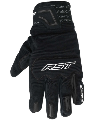 RST Rider Gloves CE Mixed Textiles - Black Size L/10